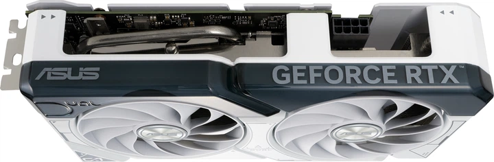 Видеокарта ASUS PCI-Ex GeForce RTX 4060 Dual White OC