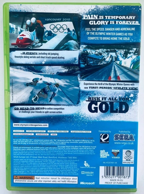 Vancouver 2010, Б/У, английская версия - диск для Xbox 360 - Фото 3 Vancouver 2010, Б/У, английская версия - диск для Xbox 360 - изображение 3
