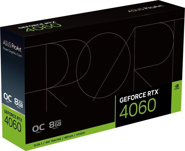 Видеокарта ASUS PCI-Ex GeForce RTX 4060 ProArt OC Edition 8GB
