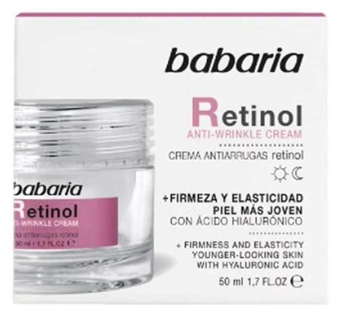 Krem do twarzy Babaria Retinol Anti-Wrinkle Cream 50 ml (8410412100304) - obraz 1