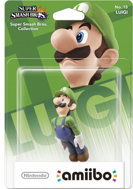 Фігурка Nintendo Amiibo Smash Luigi 15 (45496352509) - зображення 1