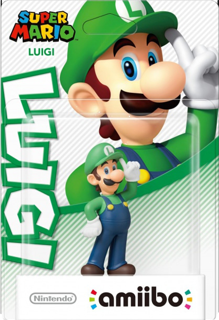 Figurka Nintendo Amiibo Super Mario - Luigi (45496352776) - obraz 1