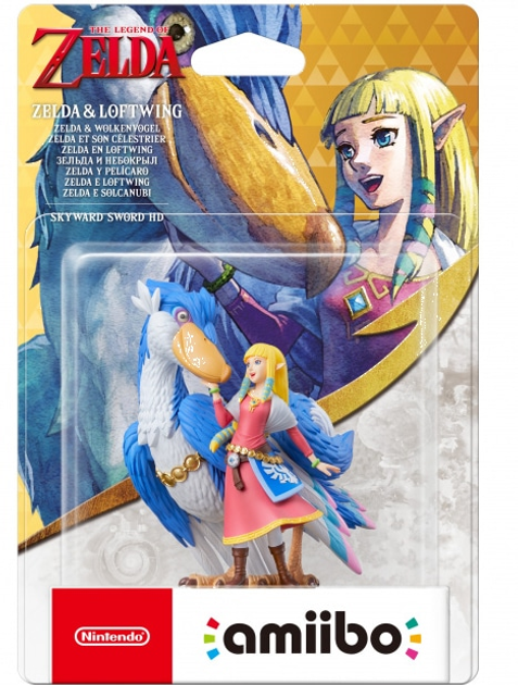 Фігурка Nintendo Amiibo Zelda & Loftwing (45496381028) - зображення 1