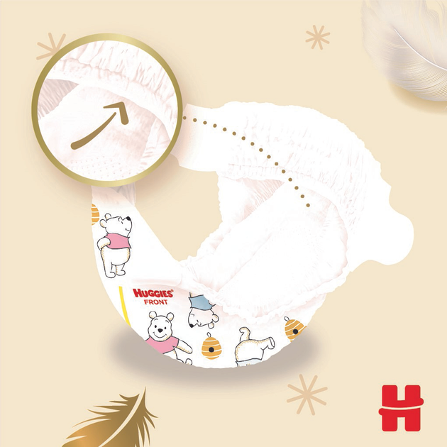 Підгузки Huggies Extra Care 0 3.5 кг 25 шт (5029053548647) - зображення 9