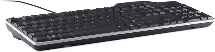 Клавіатура дротова Dell KB813 Smartcard USB Black (580-18366) - зображення 6