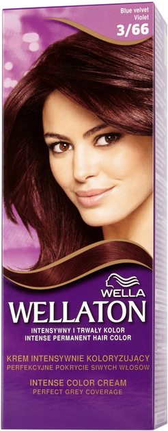 Farba do włosów Wella Wellaton Intense 3/66 Blue Velvet 110 ml (4056800023028) - obraz 1