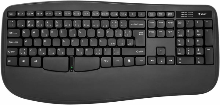 Комплект бездротовий Yenkee 2009CS Black (YKM 2009CS) - зображення 6