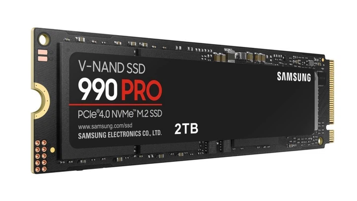 Samsung 990 PRO 2TB PCIe 4.0 M.2 SSD ③ SSD Samsung 990 Pro 2TB (MZ-V9P2T0BW), M.2 PCIe 4.0 x4 V-NAND, NEW