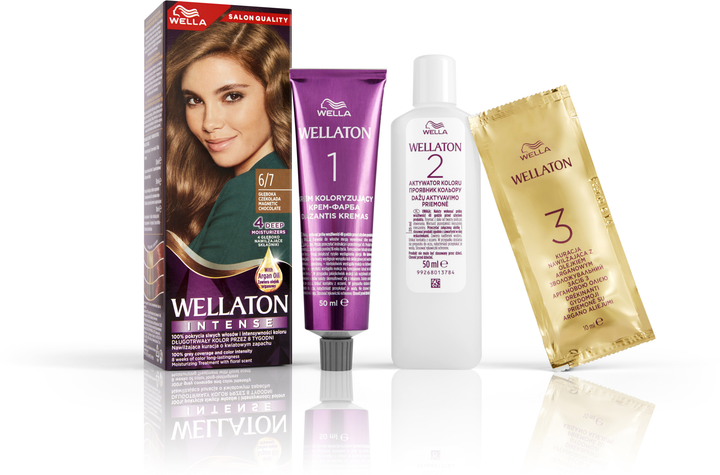 Farba do włosów Wella Wellaton Intense 6/7 Głęboka Czekolada 110 ml (4064666085692) - obraz 5