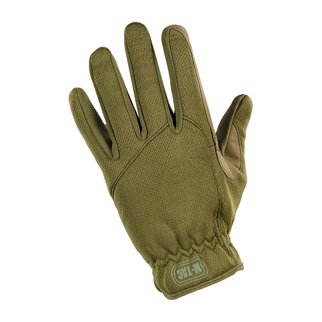 Плотные эластичные перчатки M-Tac Scout Tactical Mk2 полнопалые с технологией TouchScreen олива размер XL - изображение 2