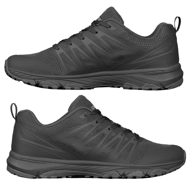 Легкие сетчатые кроссовки с PVC накладками / Летняя обувь на протекторной подошве черные размер 46 - изображение 2