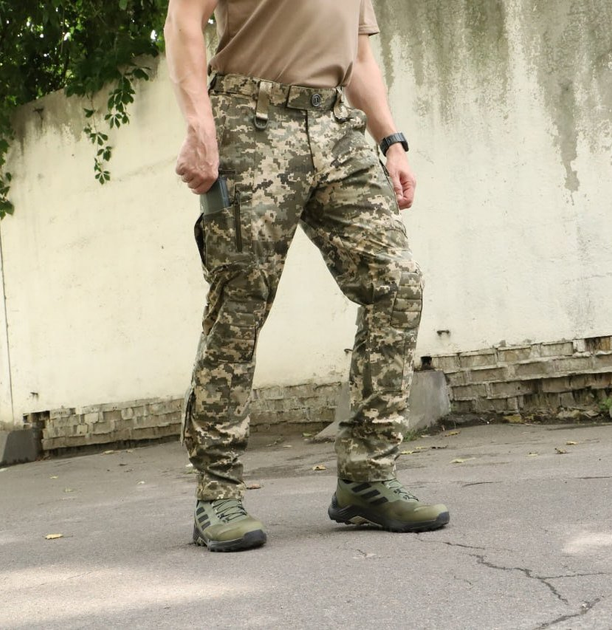 Тактичні штани "РАПТОР" піксель ріп-стоп з еластичною вставкою розмір 72 (903) - зображення 1