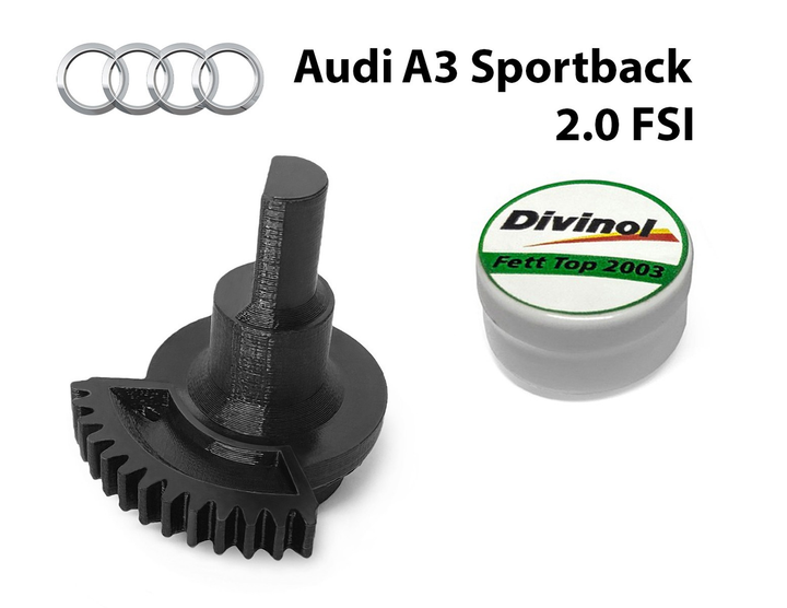 Шестерня півмісяць клапана EGR AUDI A3 Sportback 2.0 FSI 2004-2008 (06F131503B) - зображення 1