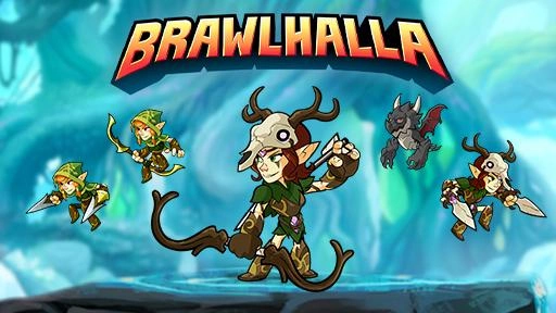 Brawlhalla: 5 Prime Bundle  (Legion,Cinderguard,Eclipse,Nightblade,Prizefighter)