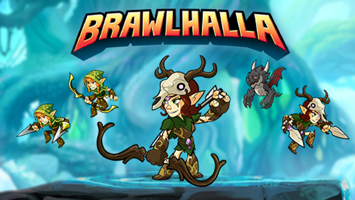 Brawlhalla: 5 Prime Bundle  (Legion,Cinderguard,Eclipse,Nightblade,Prizefighter)