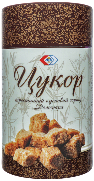 Сахар тростниковый АТА Демерара Кусковой 500 г (4820016850712) – купить ...