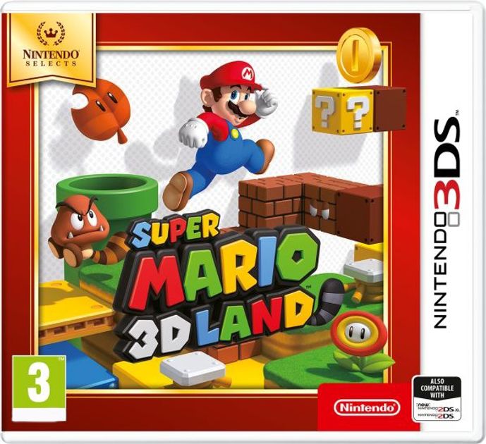 Гра Nintendo 3DS Super Mario 3D Land Select (Картридж) (45496476571) - зображення 1