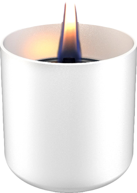 Свічка TenderFlame Lilly 8 см 1W Glass White (7090037737287) - зображення 1