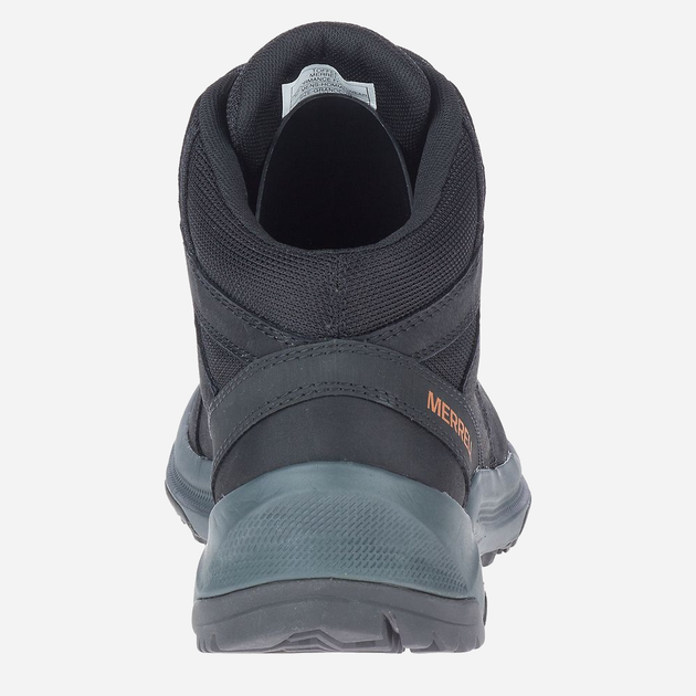 Чоловічі черевики з мембраною Merrell Erie Mid Ltr Wp J500151 41 (7.5US) 25.5 см Чорні (194713899928) - зображення 6