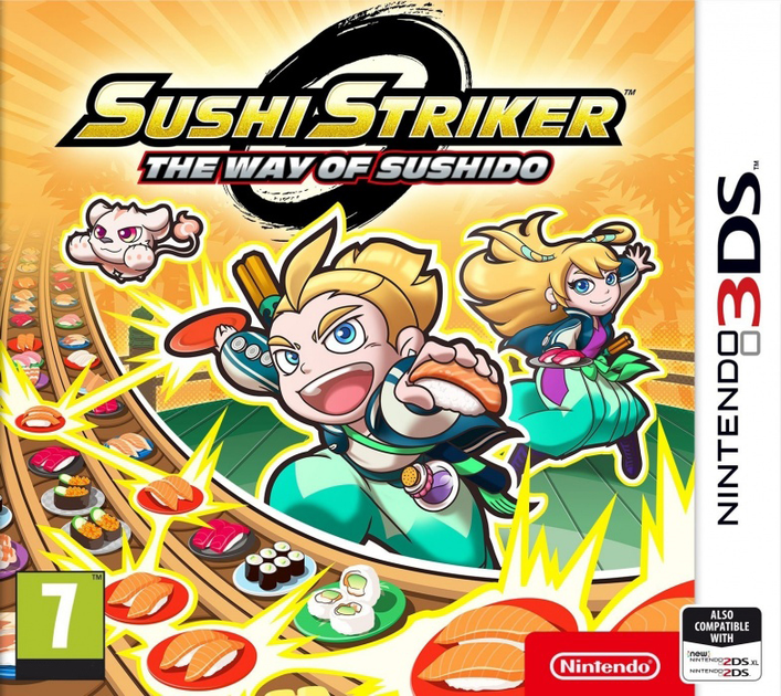 Гра Nintendo 3DS Sushi Striker: The Way of Sushido (Картридж) (45496477219) - зображення 1