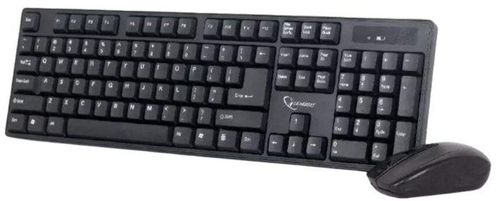 Комплект бездротовий Gembird Black (KBS-W-01) - зображення 3