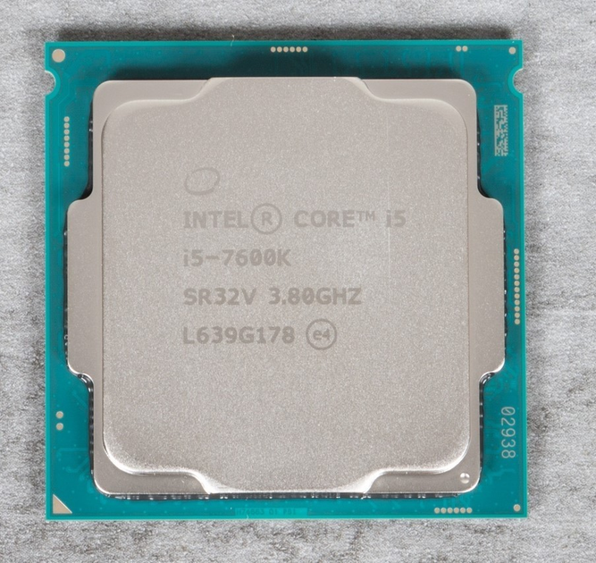 Процессор Intel Core i5-7600K. 4.2 GHz. 4 - Ядер/4-потоков. Soket ...