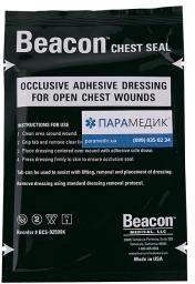 Повязка окклюзионная невентилированная Beacon Chest Seal компактная (НФ-00000023) - изображение 1