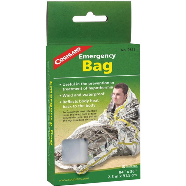 Одеяло-мешок Coghlans Emergency Bag (1053-CHL.9815) - изображение 1