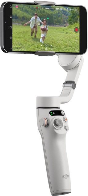 Steadicam DJI Osmo Mobile 6 Platynowy szary (6941565965387) - obraz 3