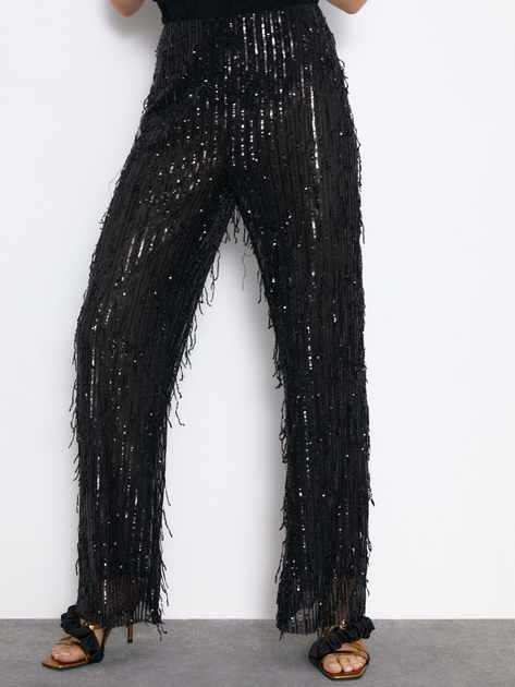 Zara store fringe pants