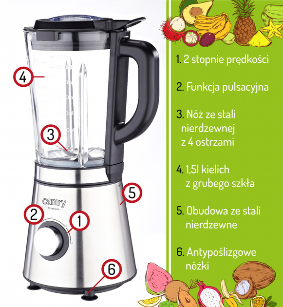 Blender Camry CR 4083 - obraz 8