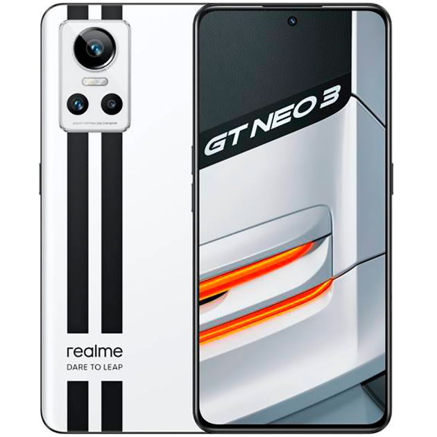 Смартфон Realme GT Neo3 12/256GB 150W (Silverstone White) [72393 ...