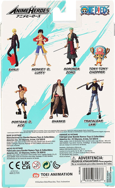 Bandai - Anime Heroes - One Piece - Figurine Anime heroes 7 cm