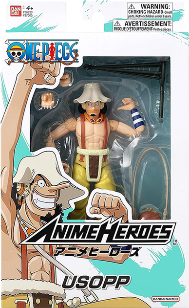Figurka Do Gier Bandai Anime Heroes: One Piece: Usopp 17,5 cm (3296580370054) - obraz 4