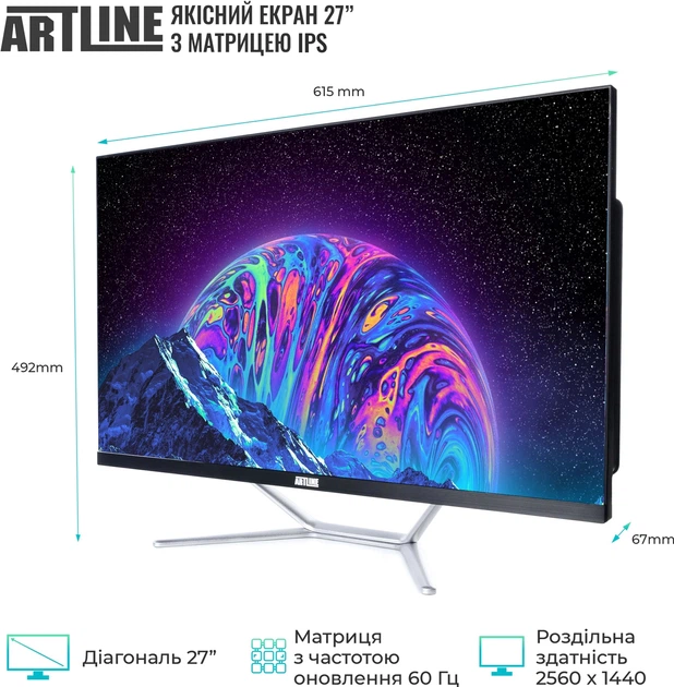 Моноблок ARTLINE Gaming G79 (G79v59) - Фото 4 Моноблок ARTLINE Gaming G79 (G79v59) - зображення 4