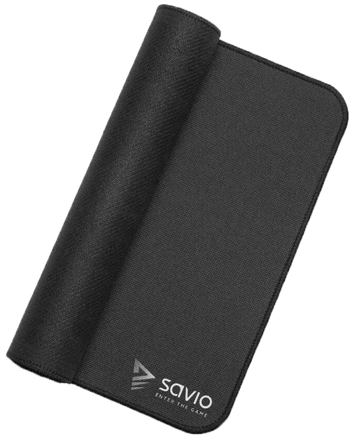 Podkładka pod mysz i klawiaturę Savio Precision Control S- Black Edition 250 x 250 x 2 mm (SAVGBEPCS) - obraz 2