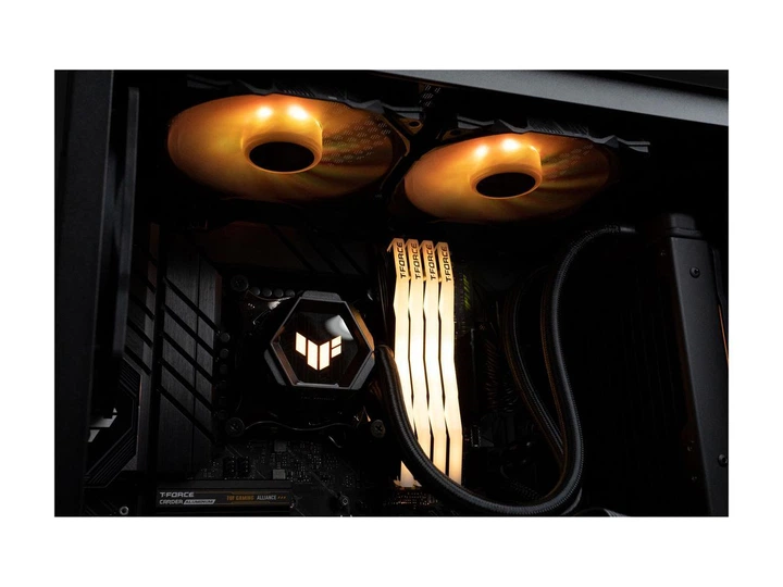 Оперативная память Team T-Force Delta TUF Gaming Alliance RGB DDR5 6000 MHz 32GB (2x16GB) CL38 (FF5D532G6000HC38ADC01) - открытая упаковка - изображение 3