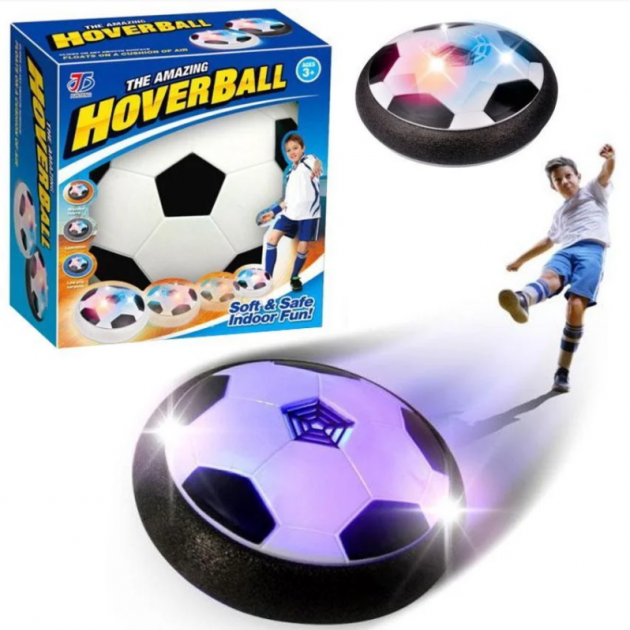 Летающий футбольный мяч Hover ball с LED подсветкой и музыкой - изображение 7