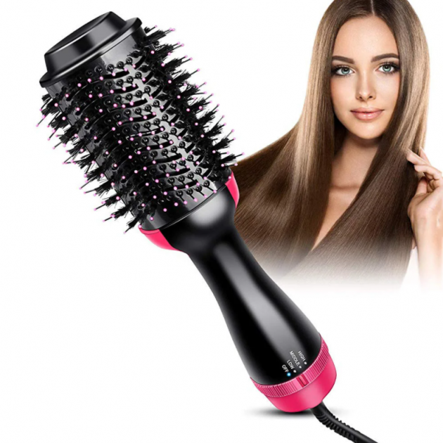 Фен-щетка 3 в 1 One step Hair Dryer мощностью 1000 Вт для укладки волос - изображение 12