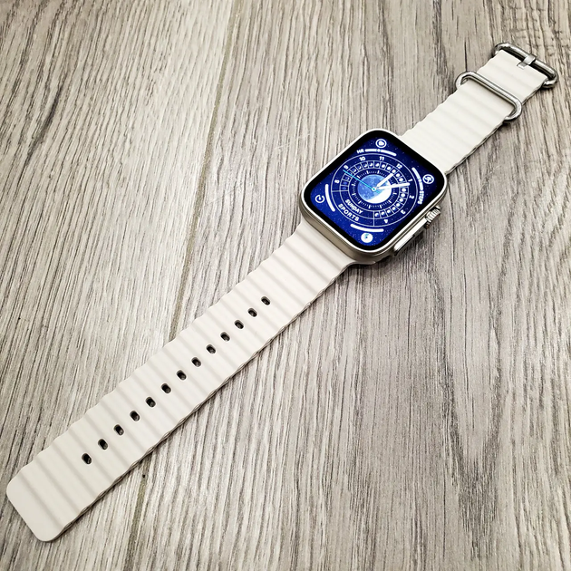 Смарт-годинник Smart Watch GS8+ Ultra &nbsp;Українська мова Білий - зображення 5