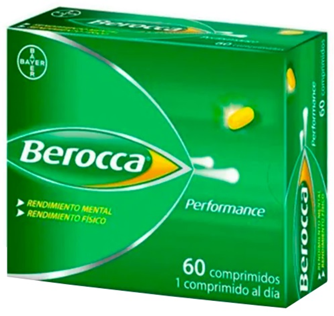 Вітаміни Berocca Performance 60 таблеток (8470001716828) - зображення 1