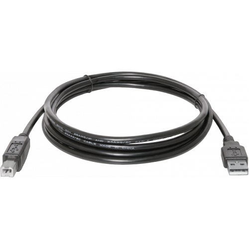 Кабель USB AM-BM Defender USB04-06 83763 1.8m Black - зображення 3