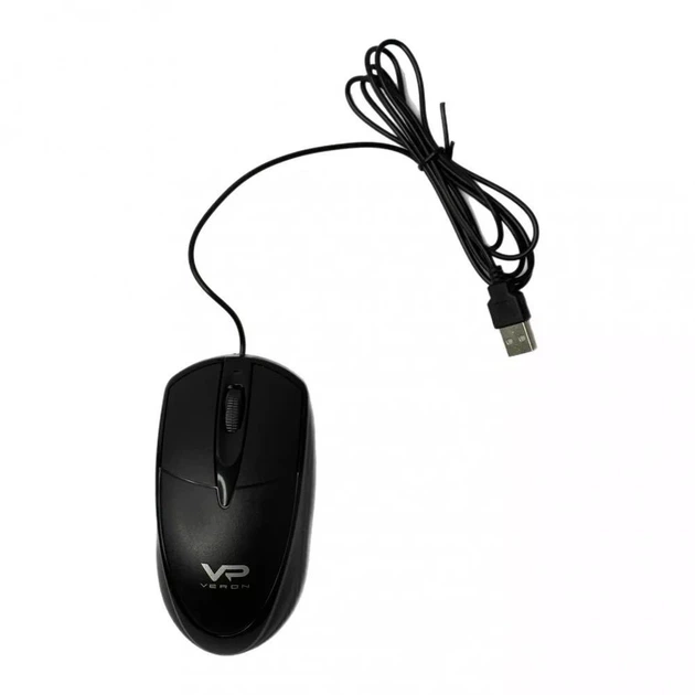 Комплект Клавиатура + Мышь Veron X30 USB Corded проводные USB, проводная, тонкая, компактная чёрный (759917) - Фото 3 Комплект Клавиатура + Мышь Veron X30 USB Corded проводные USB, проводная, тонкая, компактная чёрный (759917) - изображение 3