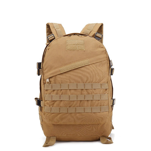 Мужской универсальный тактический рюкзак на две лямки 35 л цвет койот - изображение 2