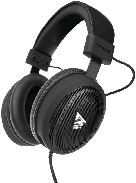 Słuchawki z mikrofonem Savio Stratus Black (SAVGH-STRATUS) - obraz 4