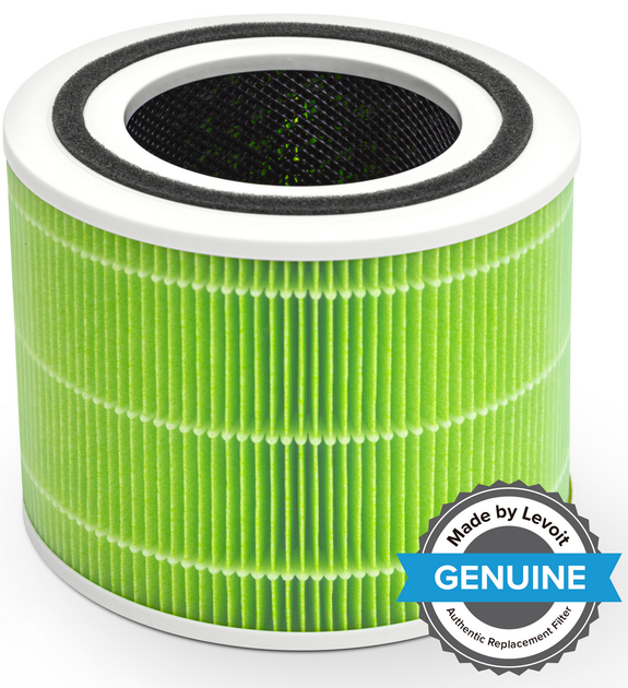 Очиститель воздуха LEVOIT Air Purifier Core 300 White (HEAPAPLVNEU0036) + Фильтр для Levoit Air Cleaner Filter Core 300 True HEPA 3-Stage (Original Mold and Bacteria Filter) (HEACAFLVNEA0041) (комплект) - изображение 9