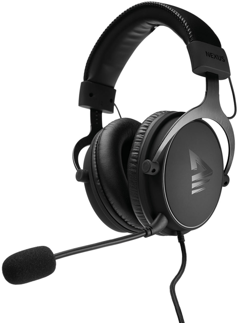 Słuchawki z mikrofonem Savio Nexus Black (SAVGH-NEXUS) - obraz 2