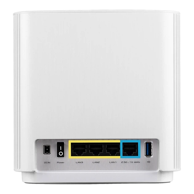 Mesh-система Asus ZenWiFi AX XT8 V2 2-Pack White (90IG0590-MO3A40) - Фото 5 Mesh-система Asus ZenWiFi AX XT8 V2 2-Pack White (90IG0590-MO3A40) - зображення 5