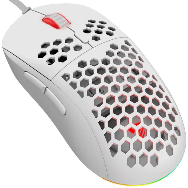 Mysz Savio Hex-R USB White (SAVGM-HEXWHITE) - obraz 2