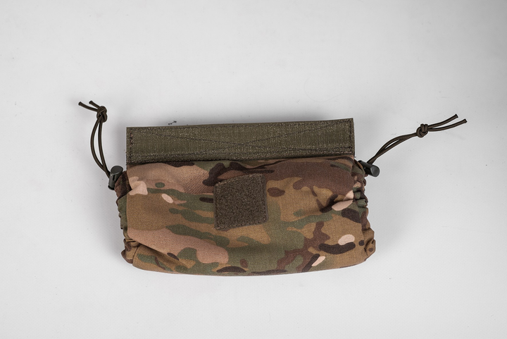 Підсумок медичний Eva Military, тактична аптечка (без медикаментів), колір мультикам, тканина Кордура 500D, кріплення на липучці плитоноска, бронежилет - изображение 1